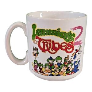 Vintage Lemmings Tribes 2‎ Personalized To "George" Mug Tams Made In England